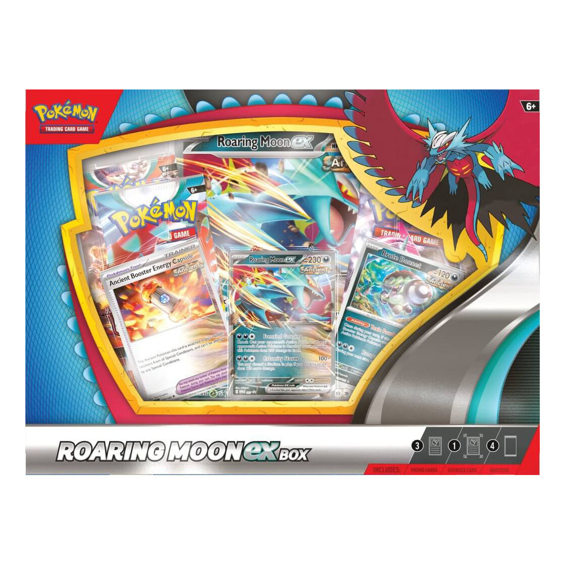 Pokemon TCG - Roaring Moon/ Iron Valiant ex Box