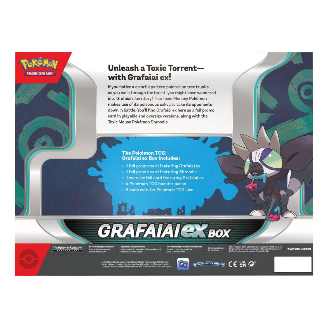 Pokemon TCG - Grafaiai ex Box