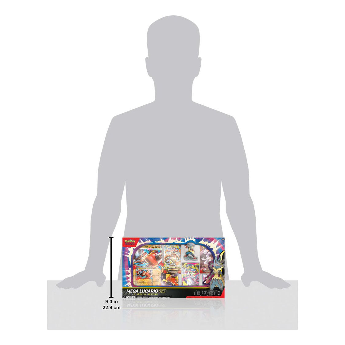 Pokemon TCG - Mega Lucario ex Figure Collection