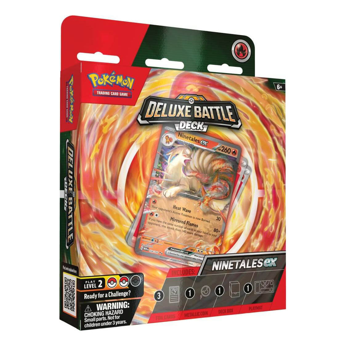 Pokemon TCG - Ninetales ex & Zapdos ex Deluxe Battle Deck