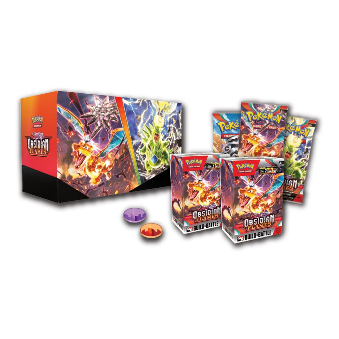 Pokemon TCG - Scarlet & Violet 3 Obsidian Flames - Build & Battle Stadium