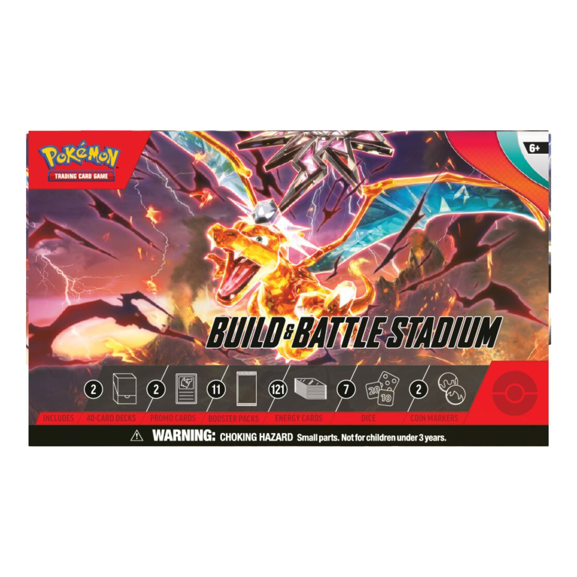 Pokemon TCG - Scarlet & Violet 3 Obsidian Flames - Build & Battle Stadium