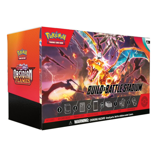 Pokemon TCG - Scarlet & Violet 3 Obsidian Flames - Build & Battle Stadium