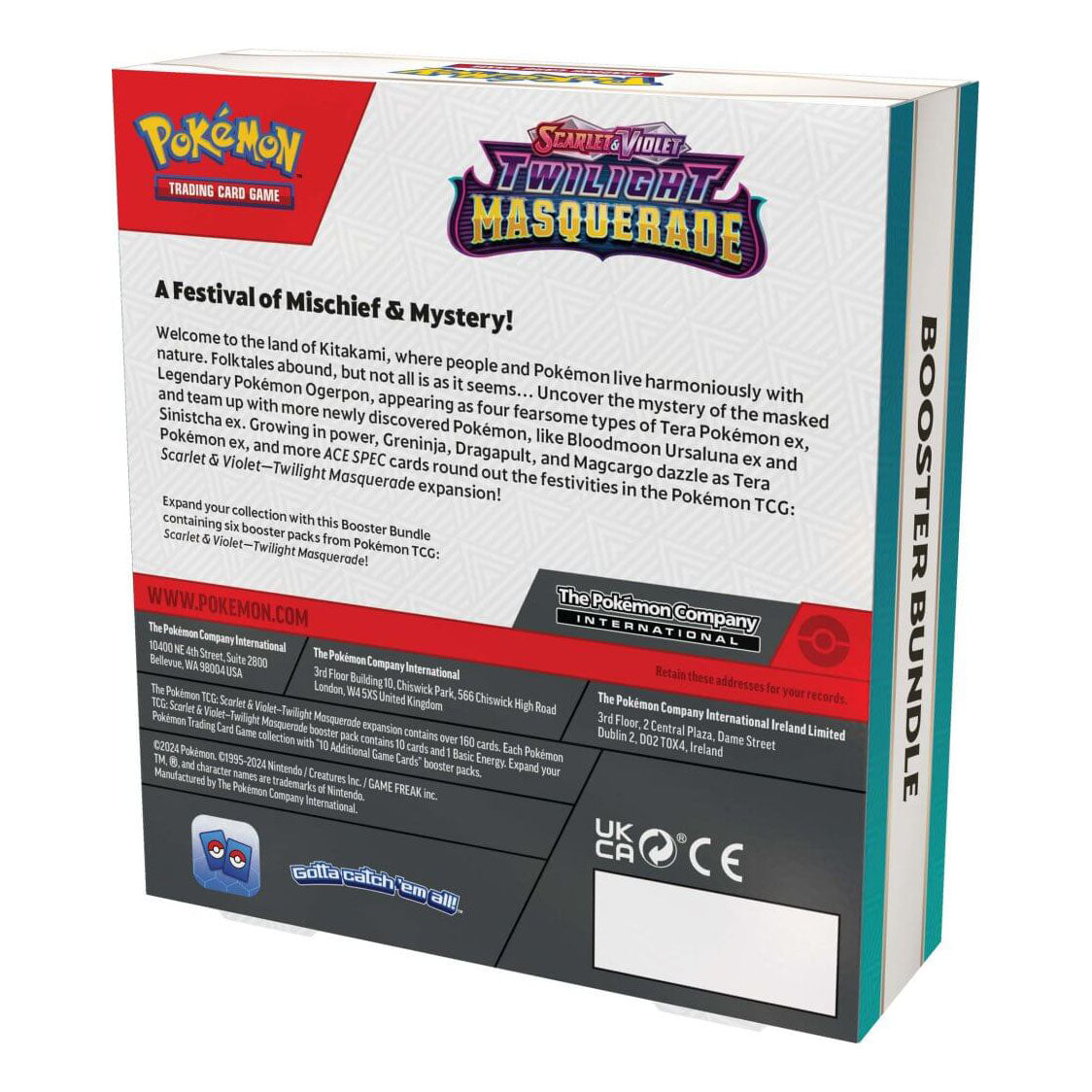 Pokemon TCG - Scarlet & Violet - Twilight Masquerade Booster Bundle