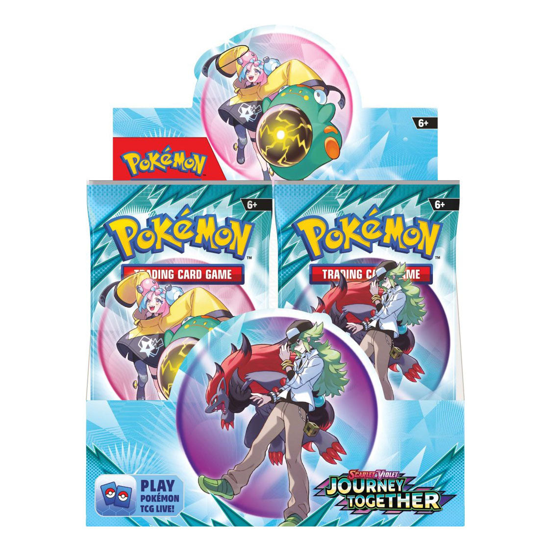 Pokemon TCG - Scarlet & Violet - Journey Together Booster Box (Enhanced w/ Promo)
