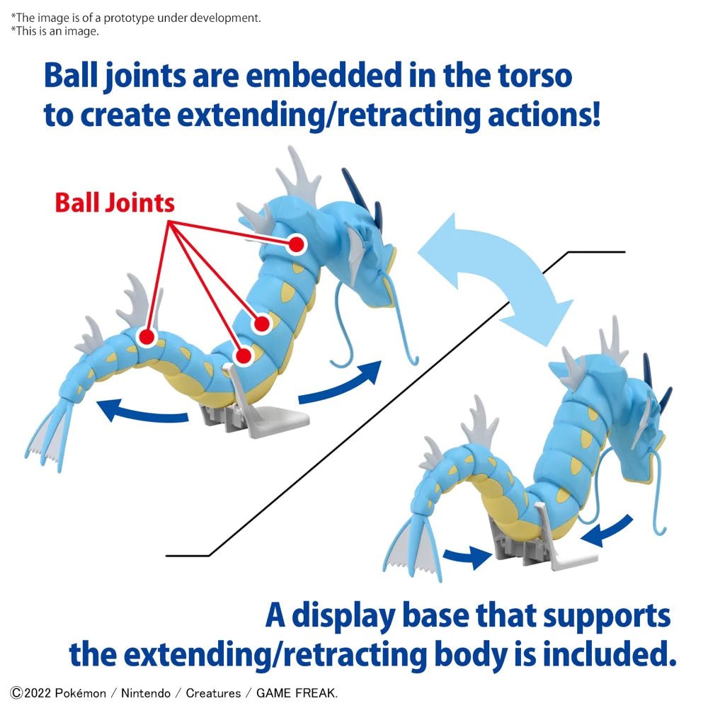 Pokemon - Gyarados Model Kit - PKMN Australia