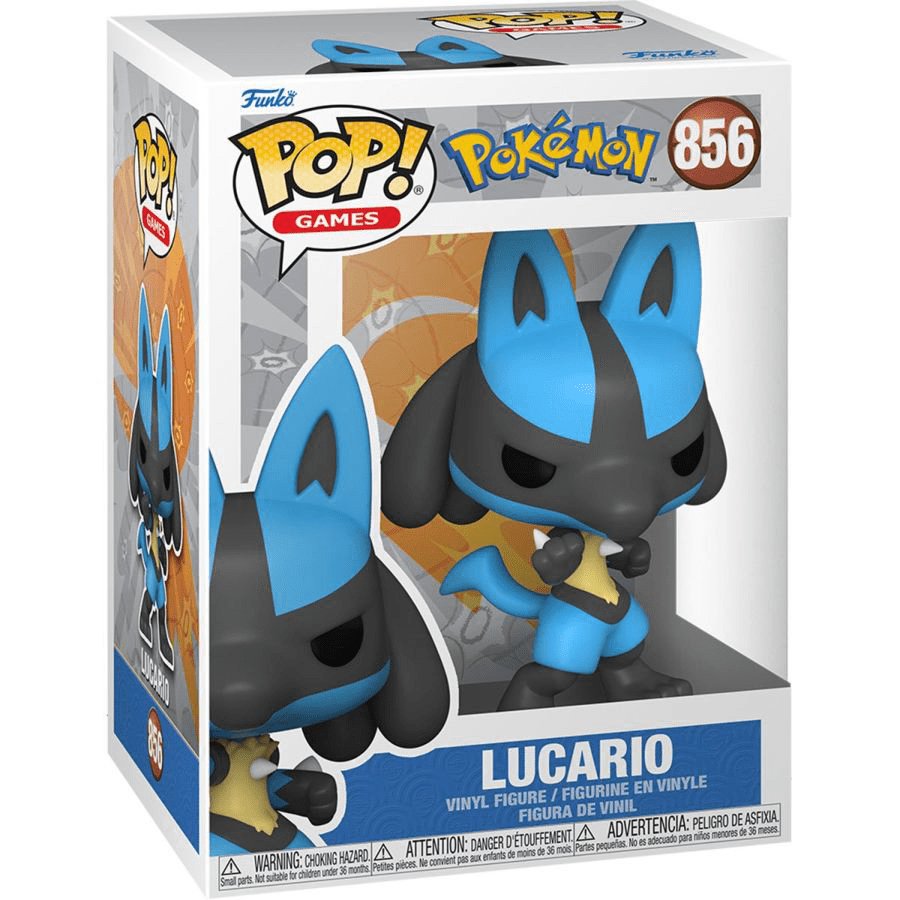 Pokemon - Lucario Pop! Vinyl - PKMN Australia