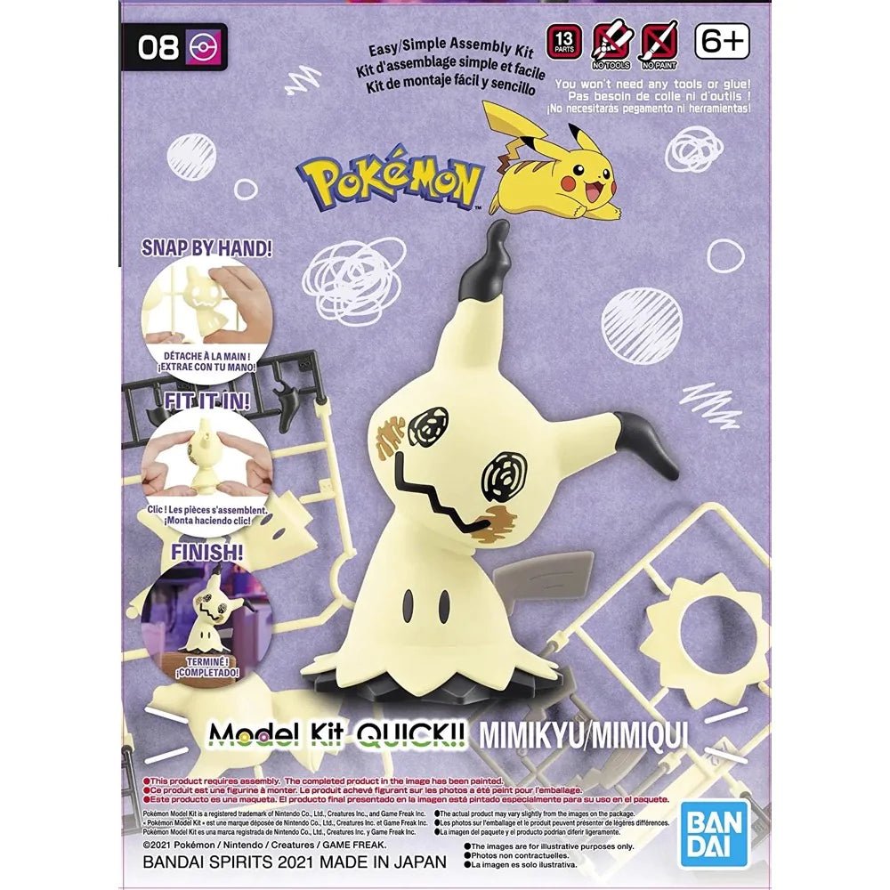 Pokemon - Mimikyu Quick! Model Kit - PKMN Australia