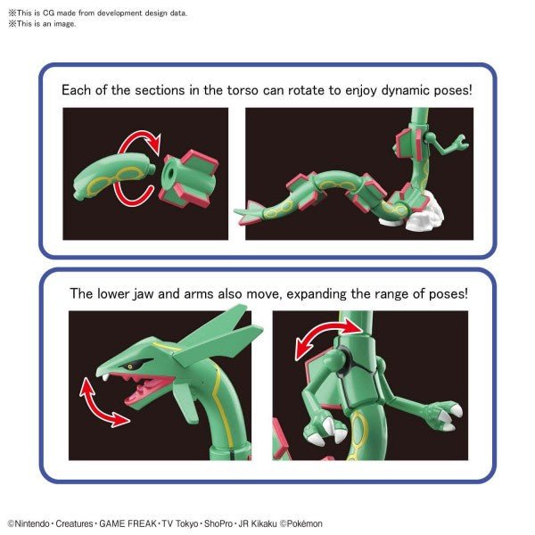 Pokemon - Rayquaza Model Kit - PKMN Australia