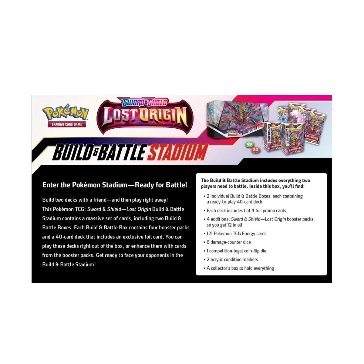 Pokemon TCG - Lost Origin - Build & Battle Stadium - PKMN Australia
