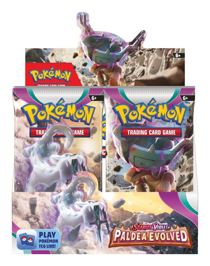 Pokemon TCG - Scarlet & Violet - Paldea Evolved Booster Box (36 packs) - PKMN Australia