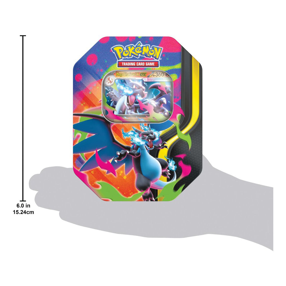 Pokemon TCG - Mega Charizard Tin
