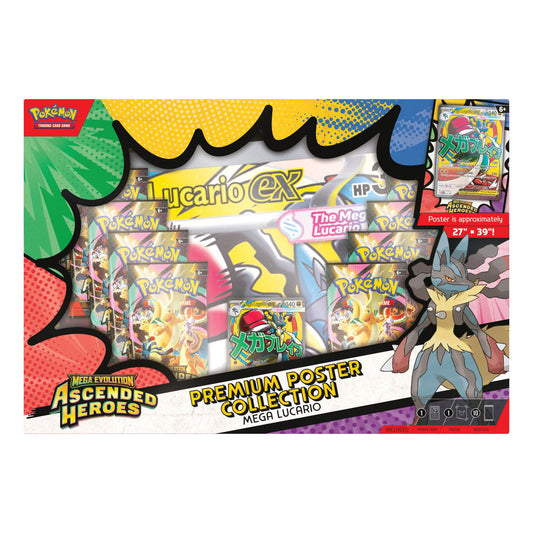 Pokemon TCG - Mega Evolution - Ascended Heroes Premium Poster Collection