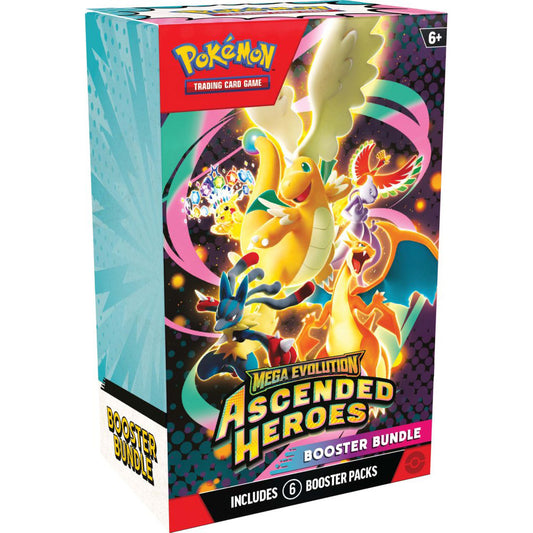 Pokemon TCG - Mega Evolution - Ascended Heroes Booster Bundle