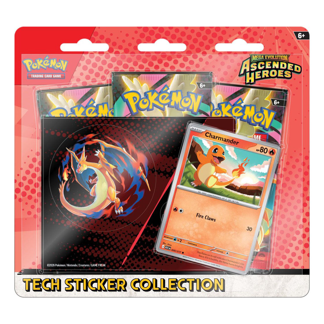 Pokemon TCG - Mega Evolution - Ascended Heroes Tech Sticker Collection