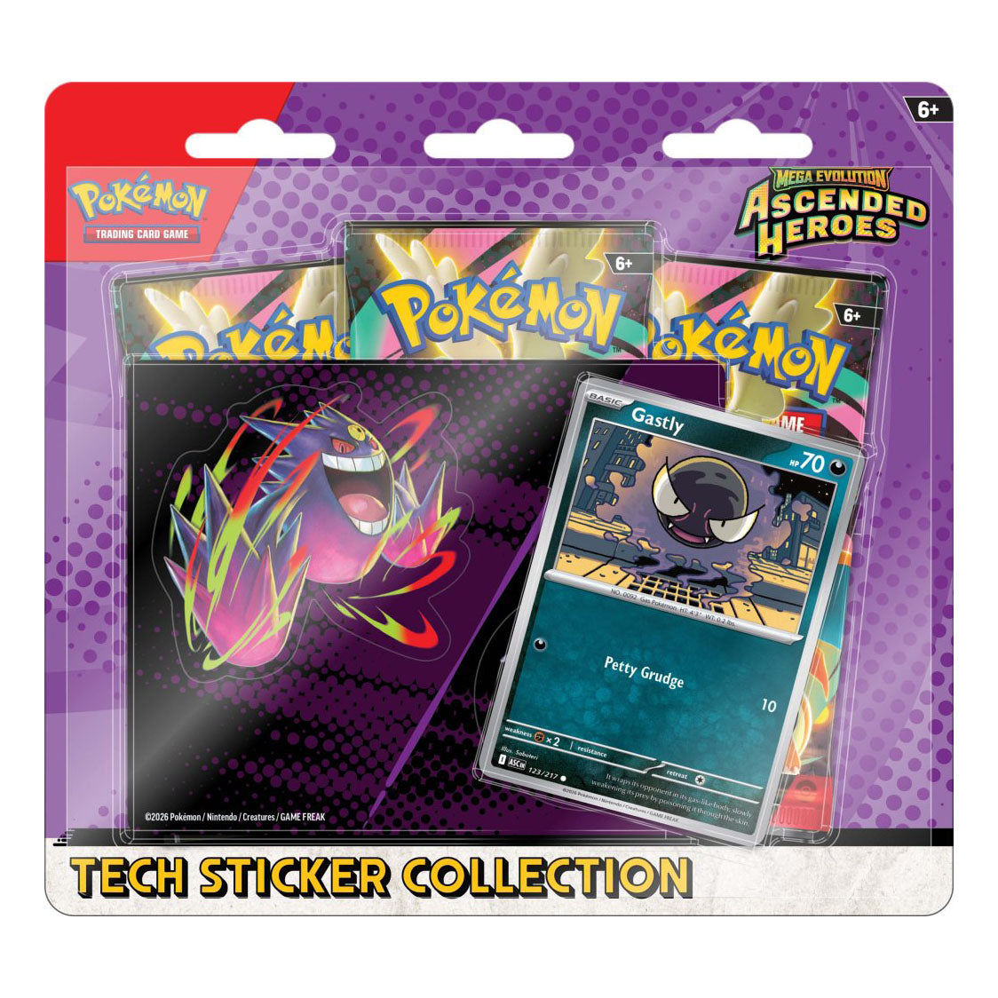 Pokemon TCG - Mega Evolution - Ascended Heroes Tech Sticker Collection