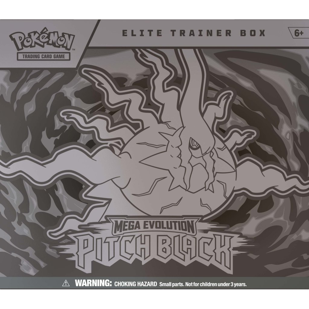 Pokemon TCG - Mega Evolution - Pitch Black Elite Trainer Box
