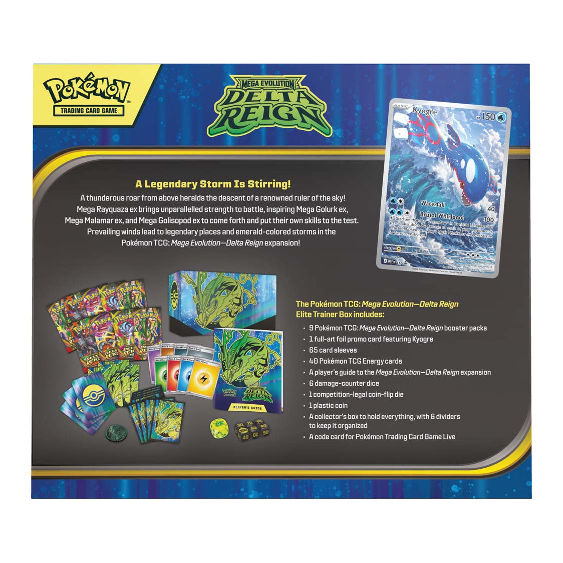 Pokemon TCG - Mega Evolution - Delta Reign Elite Trainer Box