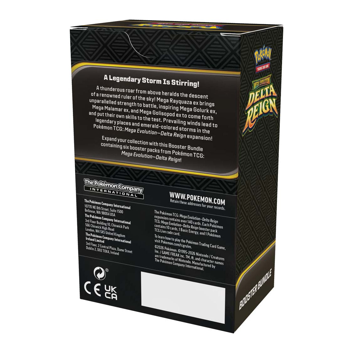 Pokemon TCG - Mega Evolution - Delta Reign Booster Bundle