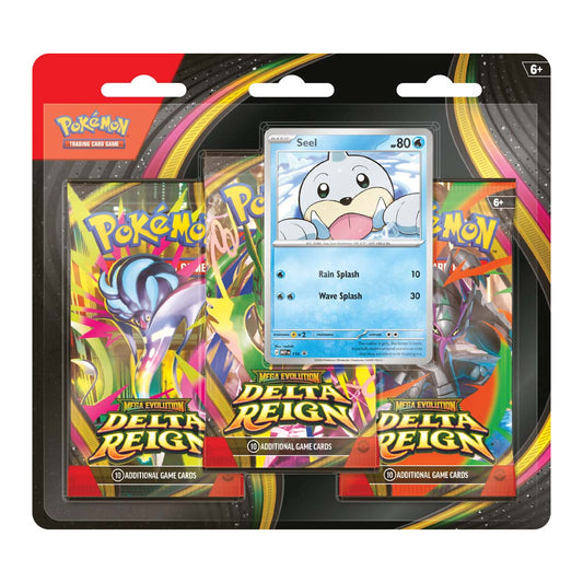 Pokemon TCG -  Mega Evolution—Delta Reign Three-Booster Blister