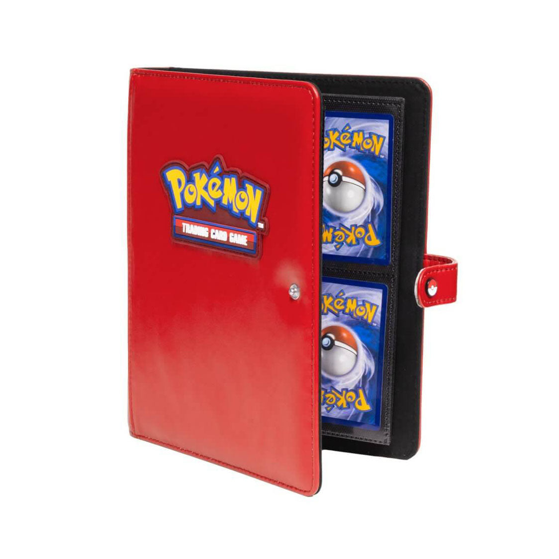 ULTRA PRO Pokémon Premium Red Snap Binder - 4 Pocket