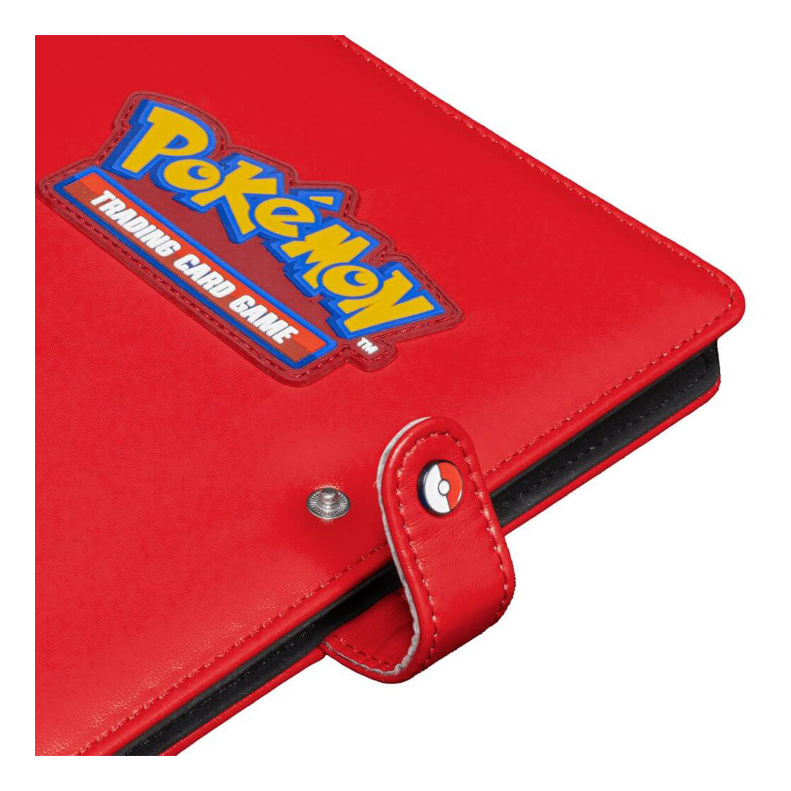 ULTRA PRO Pokémon Premium Red Snap Binder - 4 Pocket
