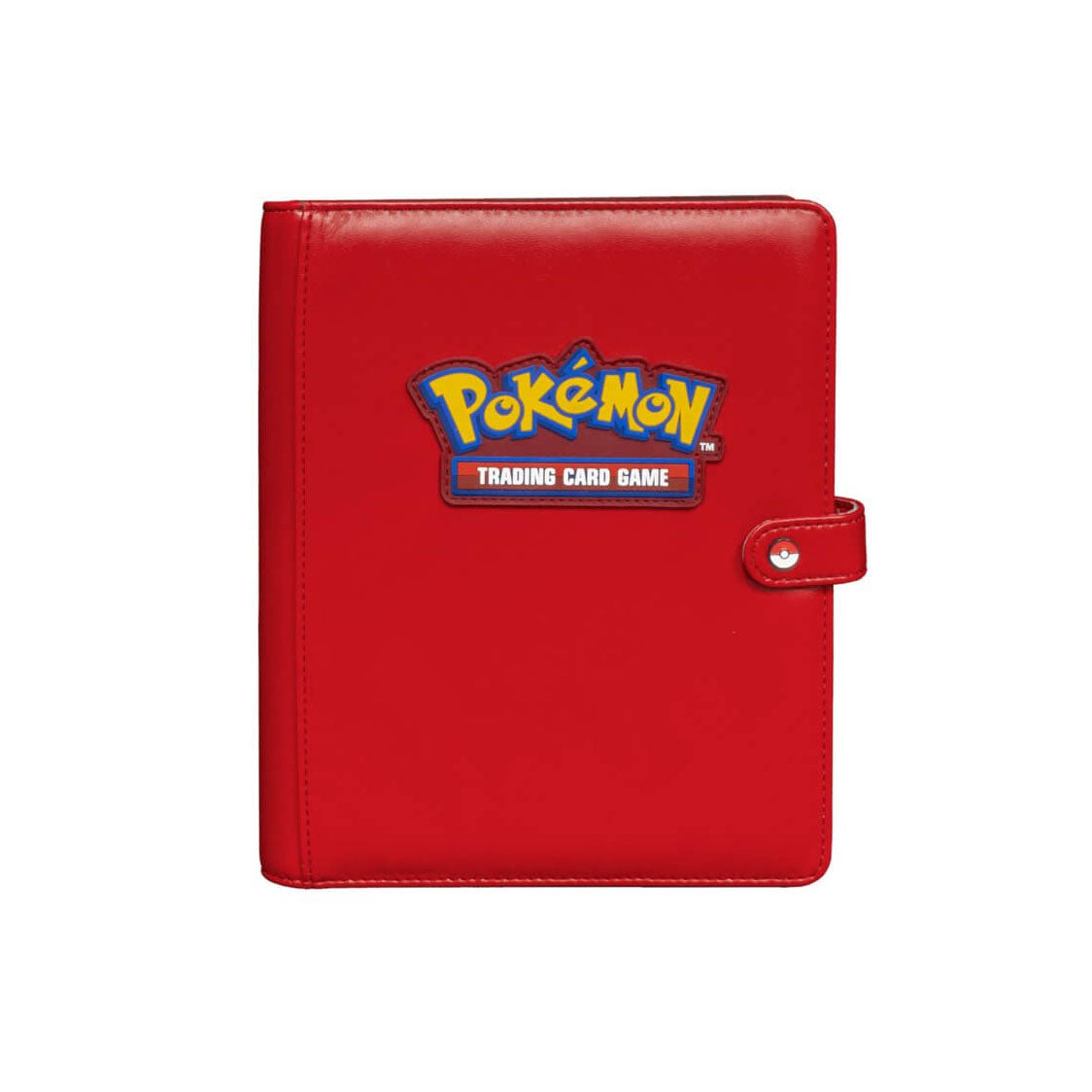ULTRA PRO Pokémon Premium Red Snap Binder - 4 Pocket
