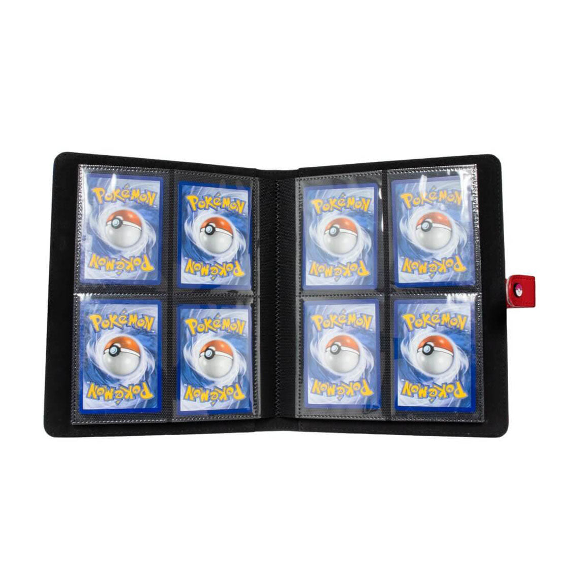ULTRA PRO Pokémon Premium Red Snap Binder - 4 Pocket