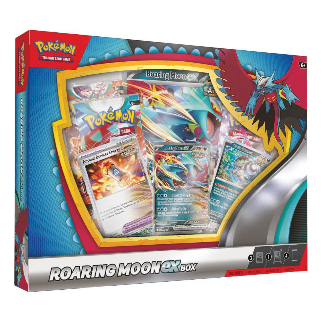 Pokemon TCG - Roaring Moon/ Iron Valiant ex Box