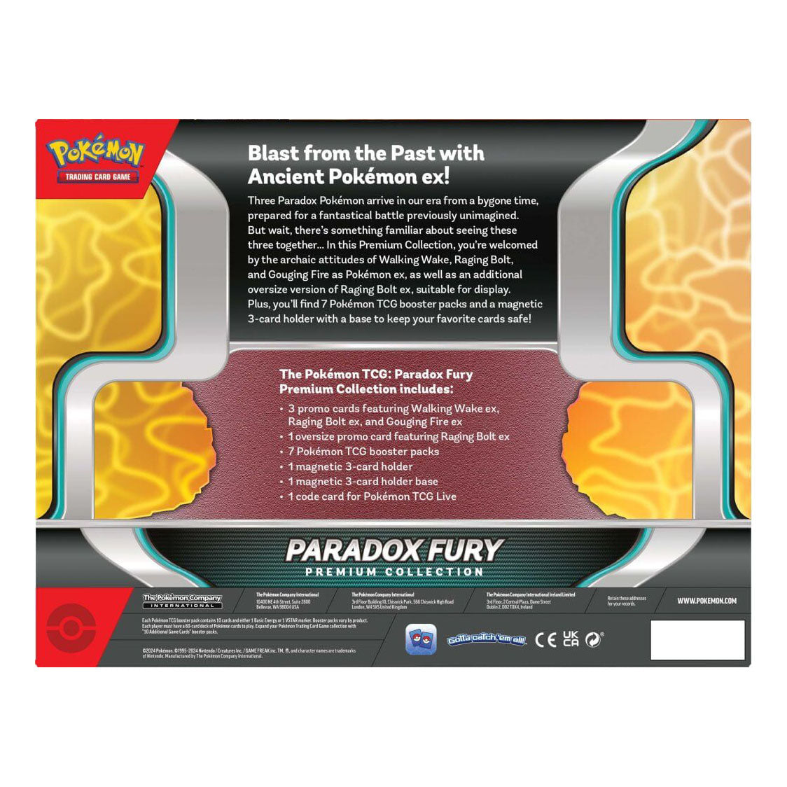 Pokemon TCG - Paradox Fury Premium Collection