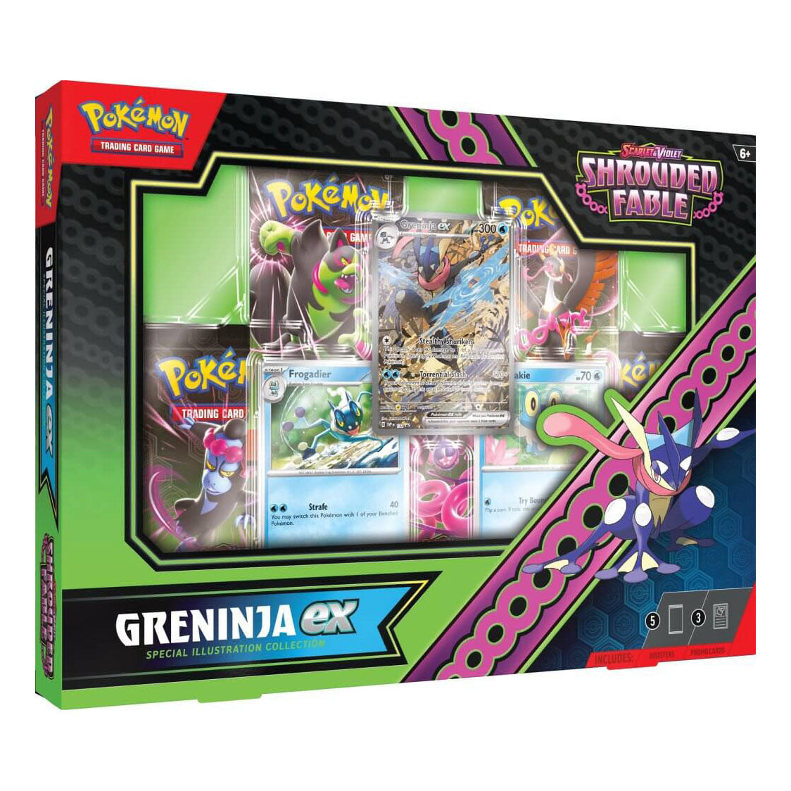 Pokemon TCG - Scarlet & Violet 6.5 - Shrouded Fable Kingdra/Greninja ex Special Collection