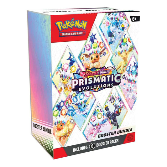 Pokemon TCG - Scarlet & Violet - Prismatic Evolutions Booster Bundle