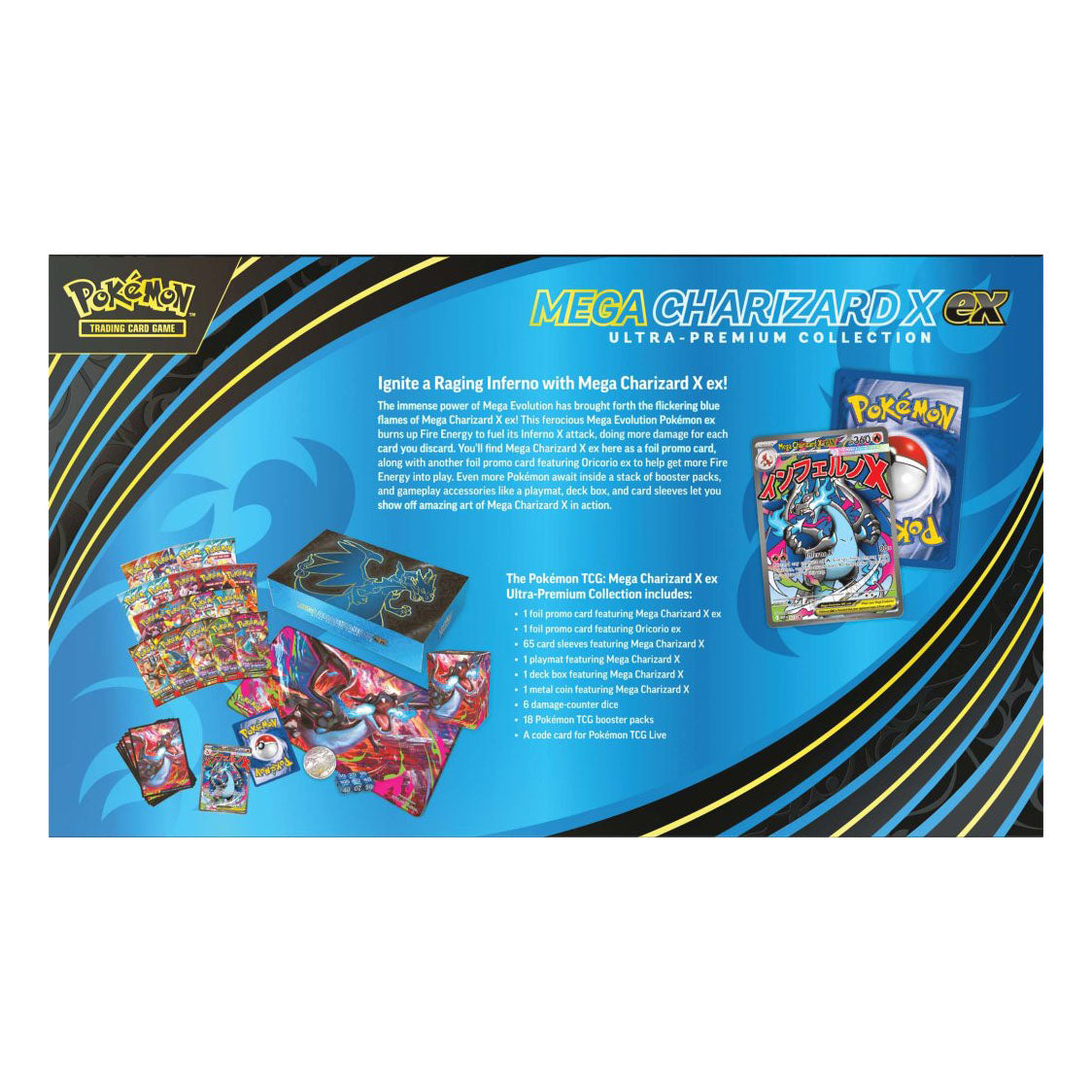 Pokemon TCG: Mega Charizard X ex Ultra-Premium Collection