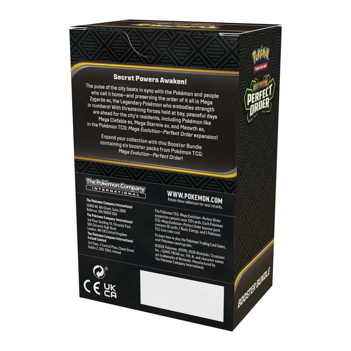 Pokemon TCG - Mega Evolution - Perfect Order Booster Bundle