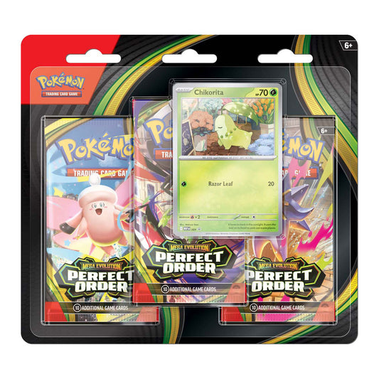 Pokémon TCG - Mega Evolution - Perfect Order 3-Booster Blister