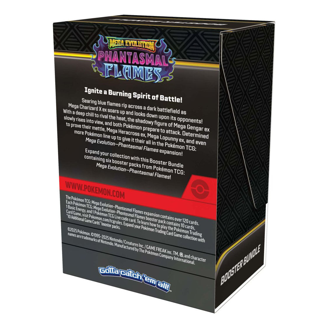 Pokemon TCG - Mega Evolution - Phantasmal Flames Booster Bundle