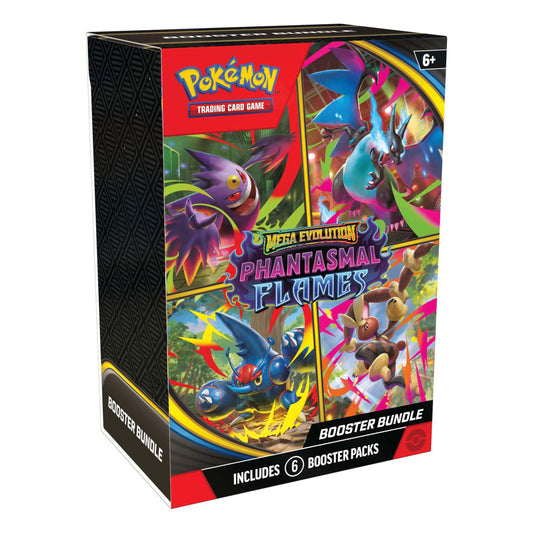 Pokemon TCG - Mega Evolution - Phantasmal Flames Booster Bundle