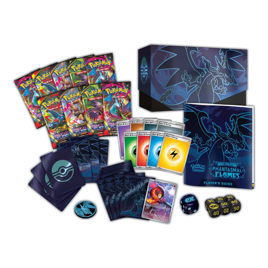 Pokemon TCG - Mega Evolution - Phantasmal Flames Elite Trainer Box