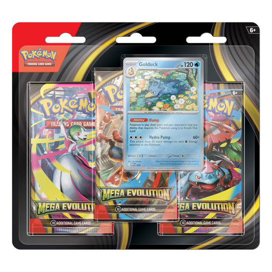 Pokemon TCG: Mega Evolution Three Booster Blister