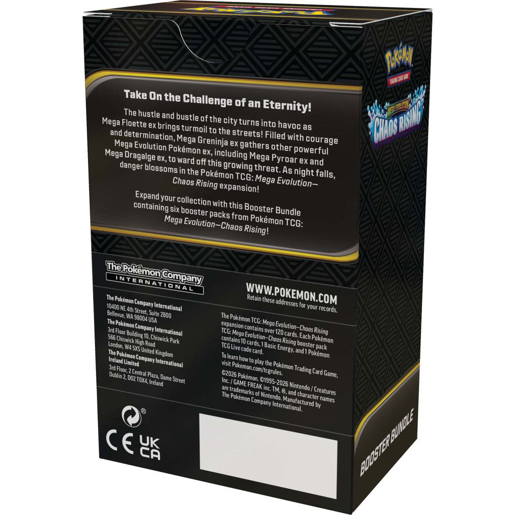 Pokemon TCG - Mega Evolution - Chaos Rising Booster Bundle