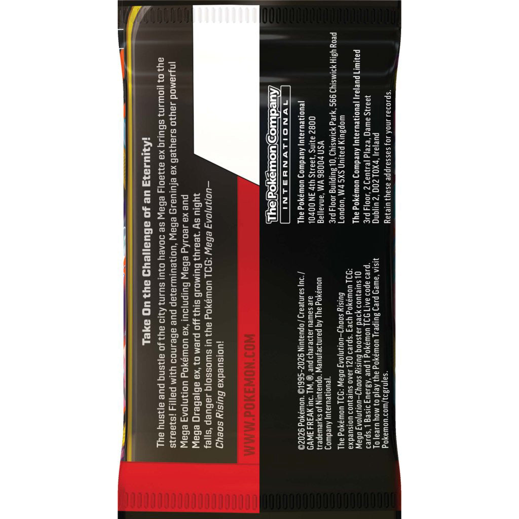 Pokemon TCG - Mega Evolution - Chaos Rising Booster Box