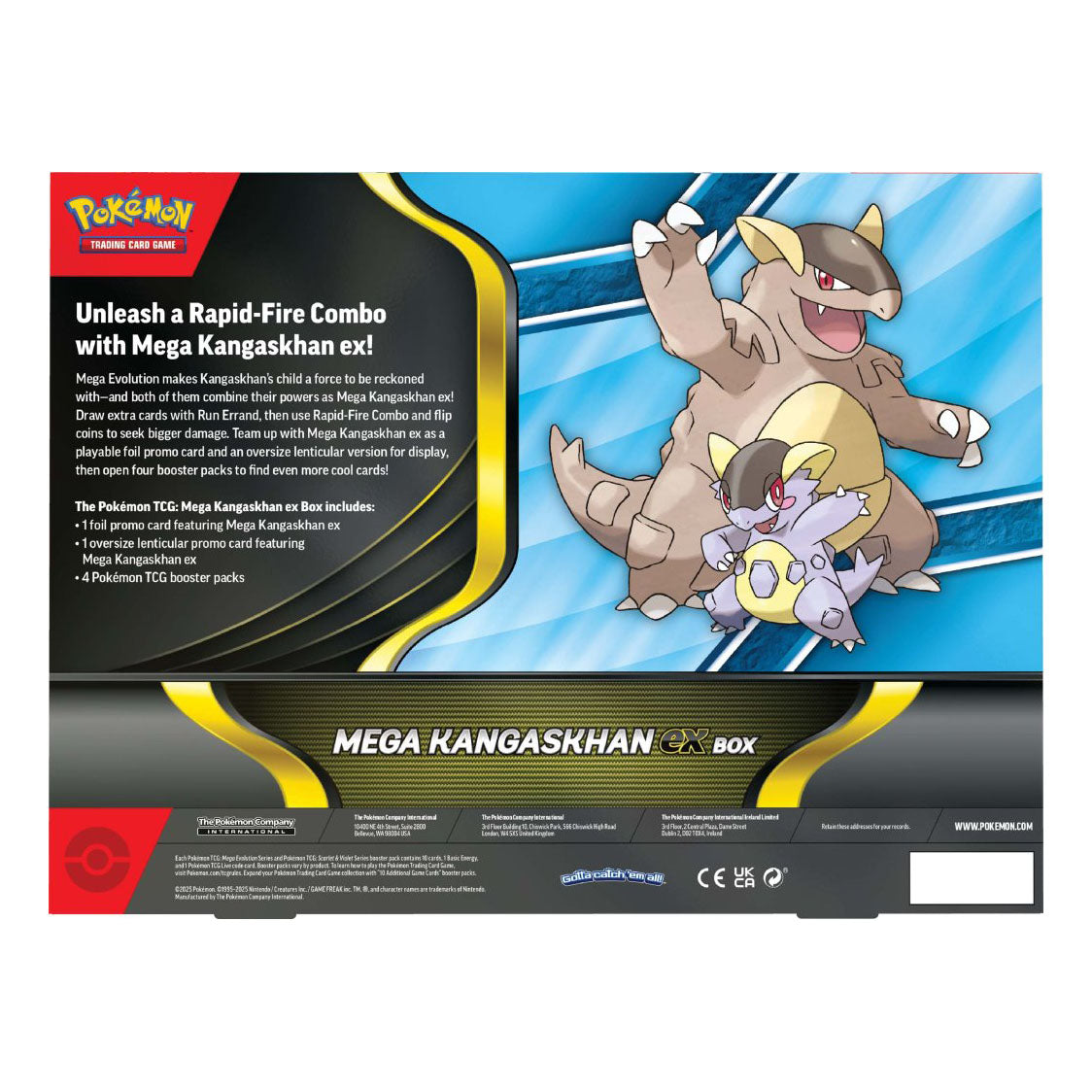 Pokemon TCG: Mega Kangaskhan ex Box