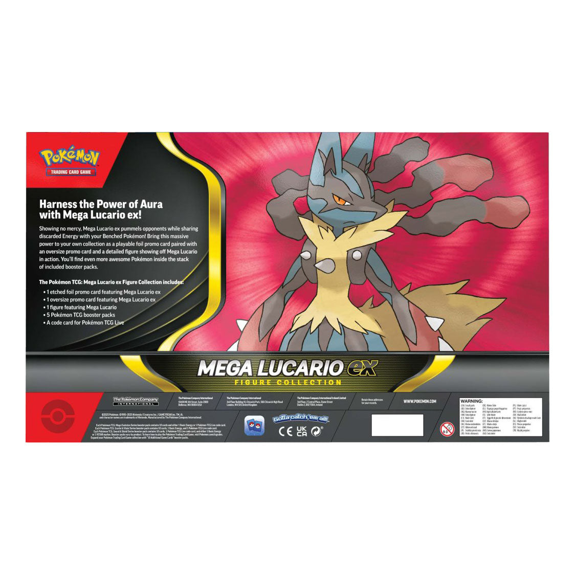 Pokemon TCG - Mega Lucario ex Figure Collection