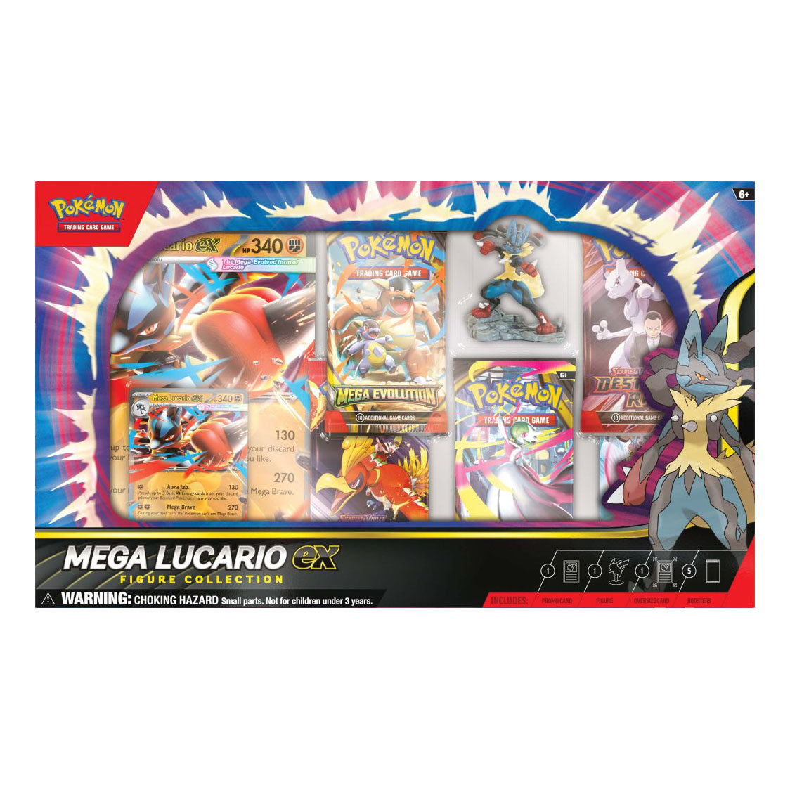 Pokemon TCG - Mega Lucario ex Figure Collection