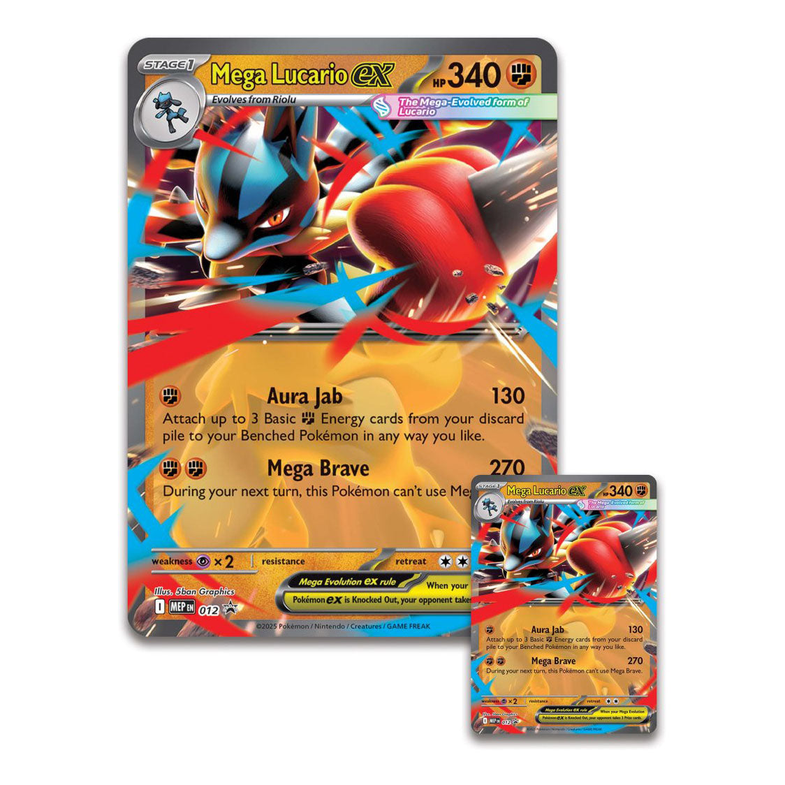 Pokemon TCG - Mega Lucario ex Figure Collection