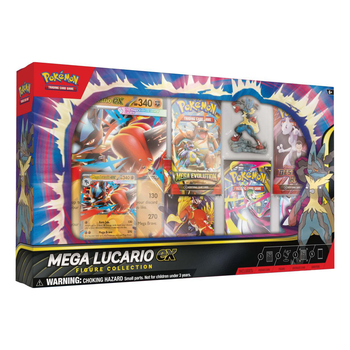 Pokemon TCG - Mega Lucario ex Figure Collection