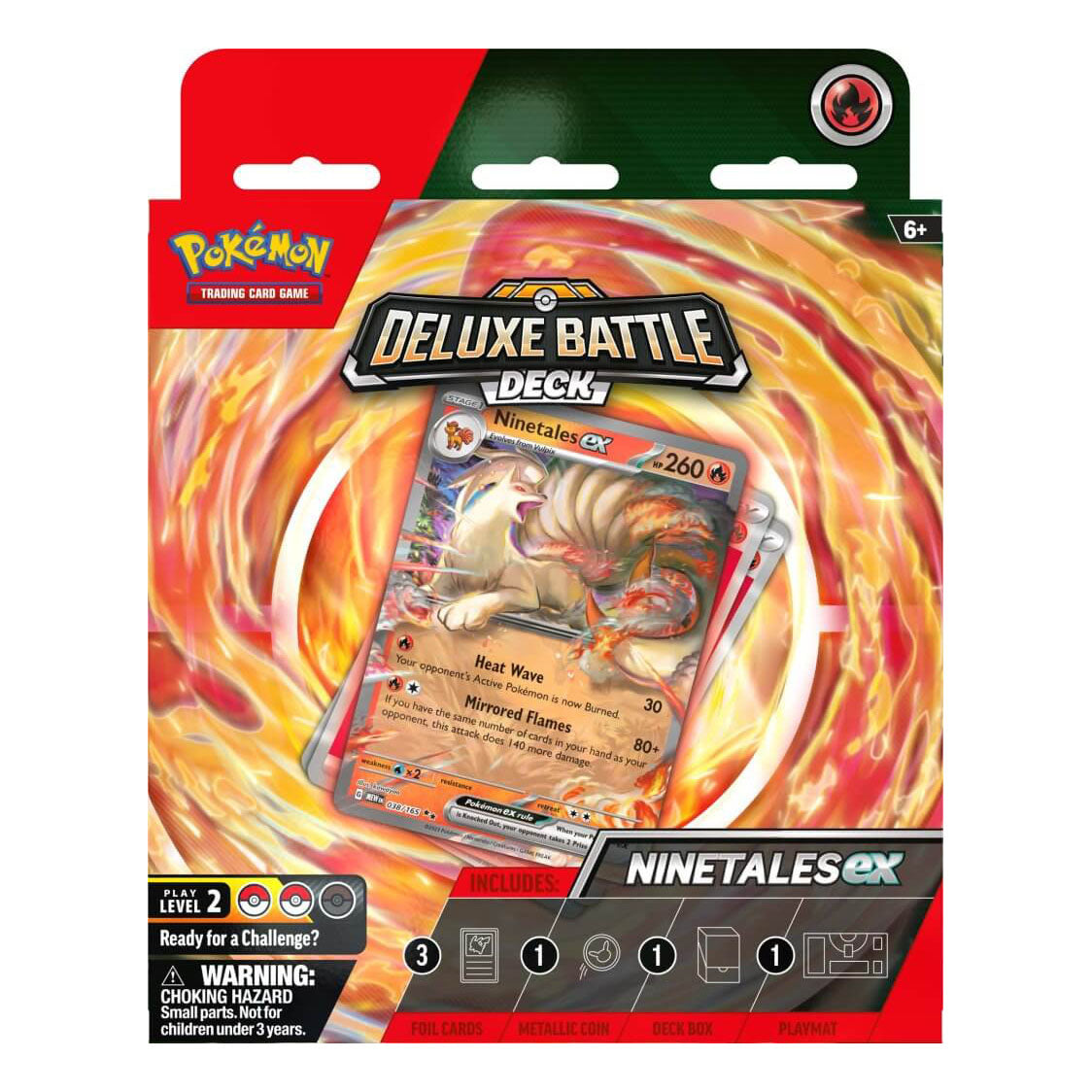 Pokemon TCG - Ninetales ex & Zapdos ex Deluxe Battle Deck