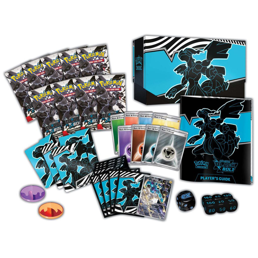 Pokemon TCG - Scarlet & Violet— Black Bolt Elite Trainer Box