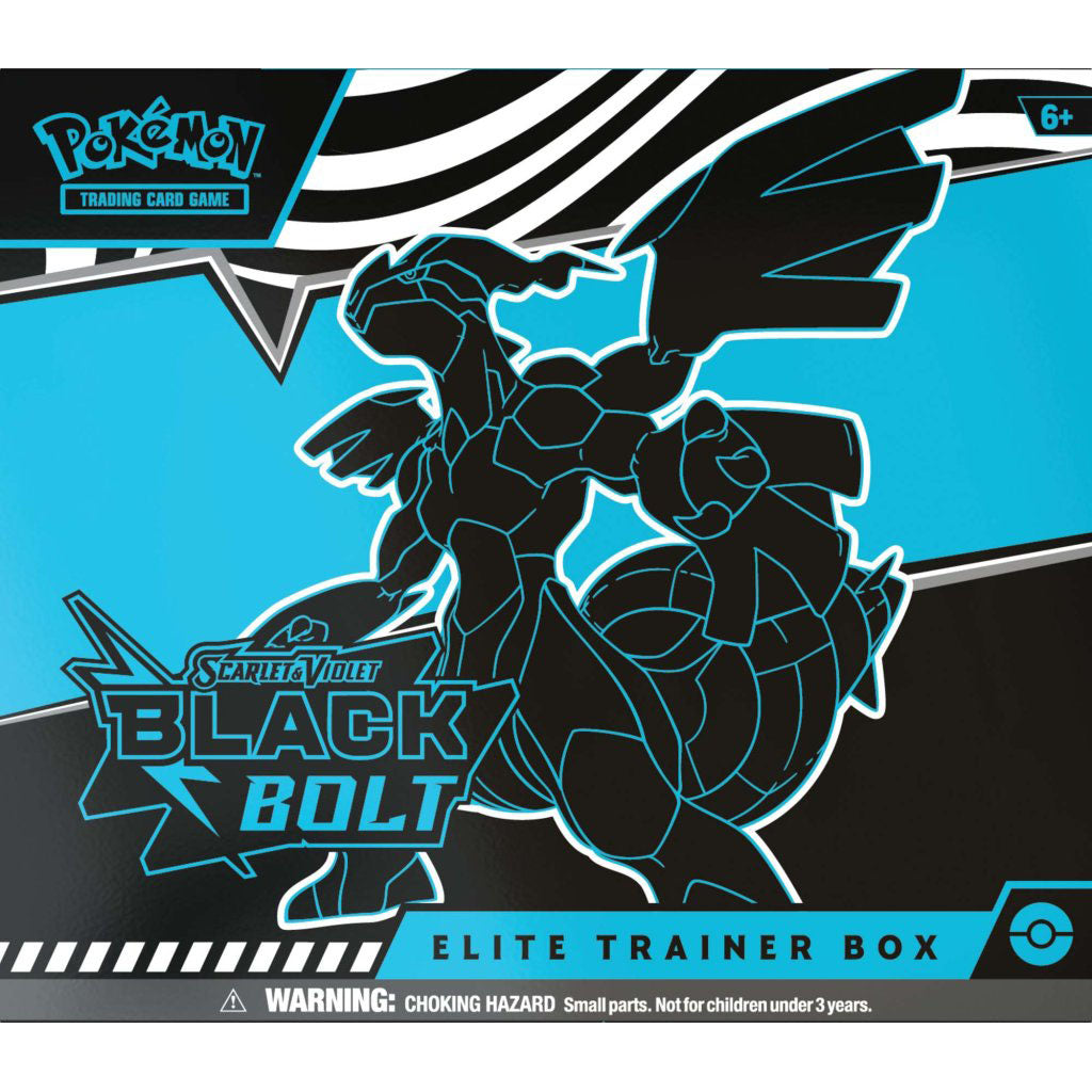 Pokemon TCG - Scarlet & Violet— Black Bolt Elite Trainer Box