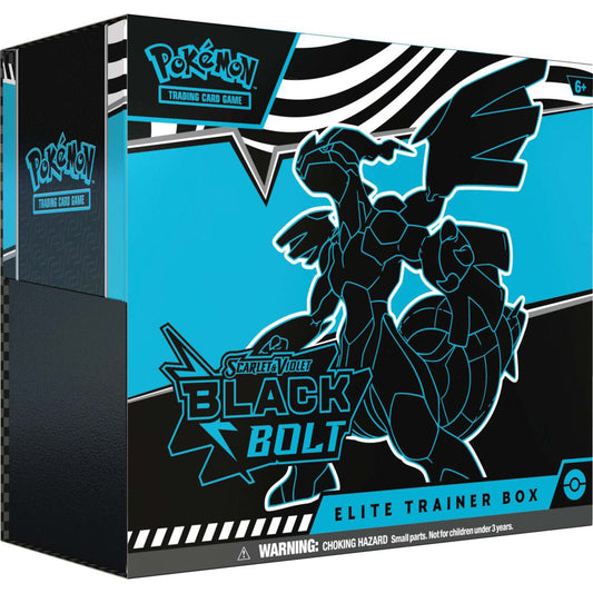 Pokemon TCG - Scarlet & Violet— Black Bolt Elite Trainer Box
